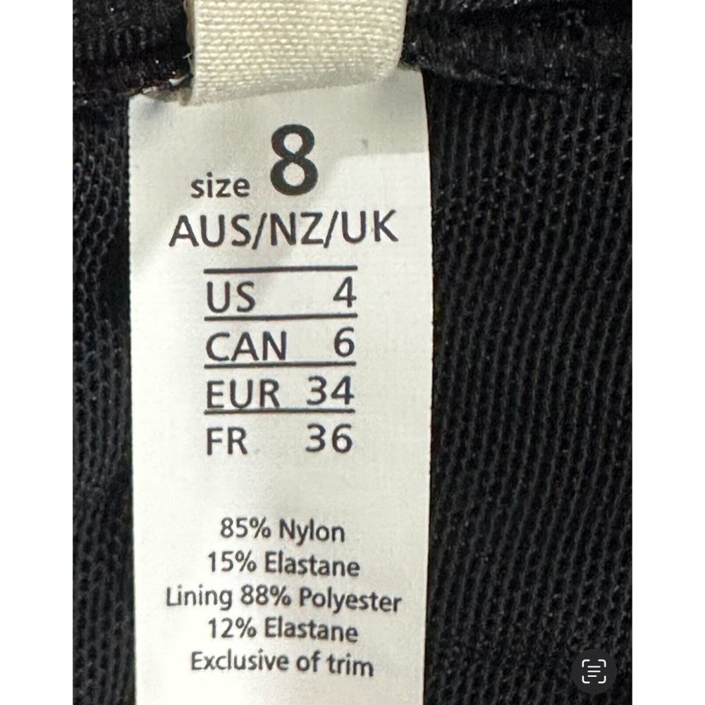 SEA LEVEL Australia Women's Black Swimwear Top 4 - Picture 4 of 4